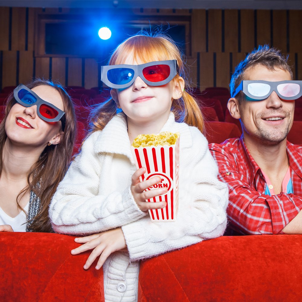 8er-Set Klassische Popcorn-Behälter für Filmabende, 8 Pack