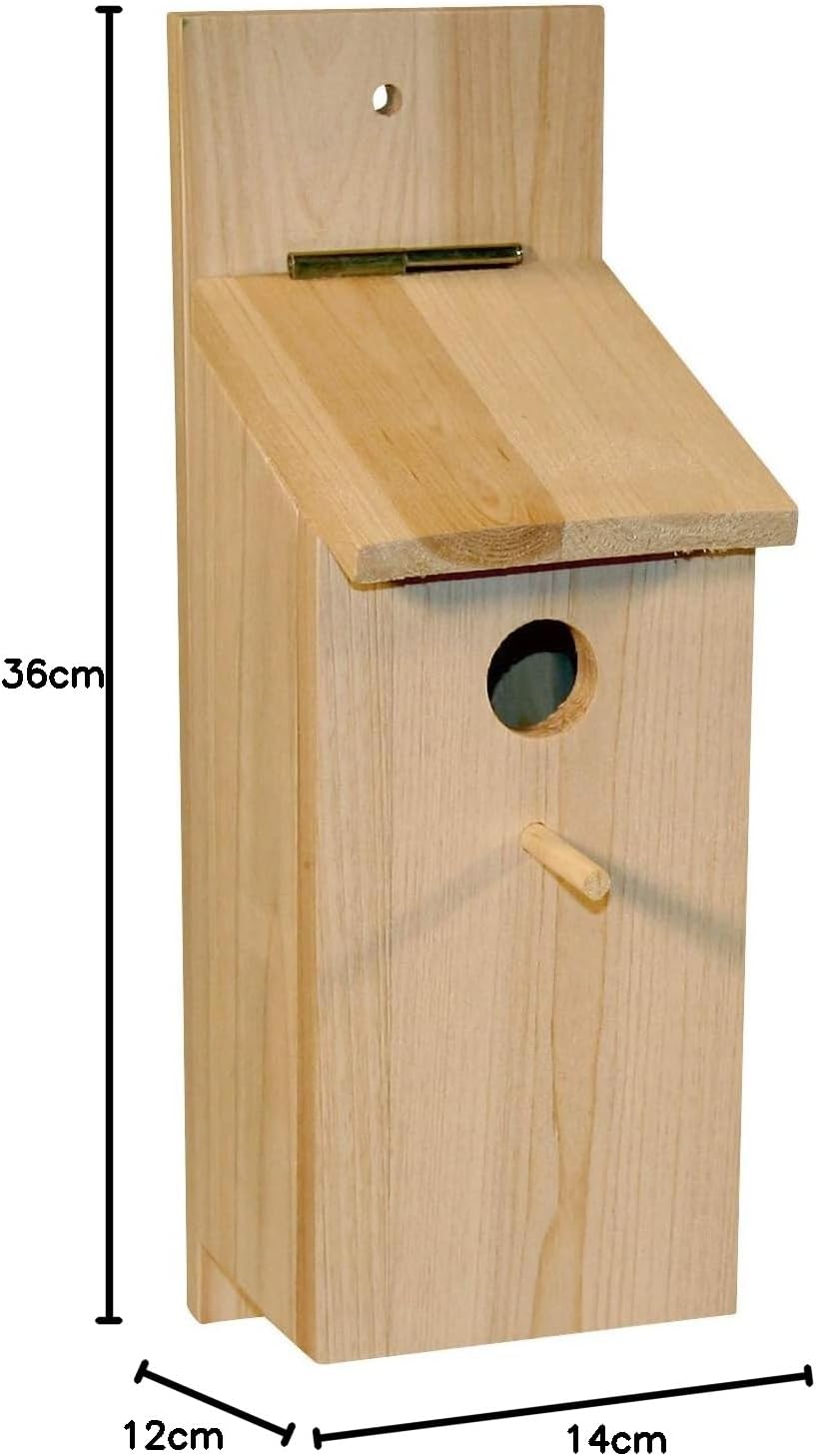 Nistkasten Selbstbauset für Vögel, Braun 1 Stück (1er Pack)
