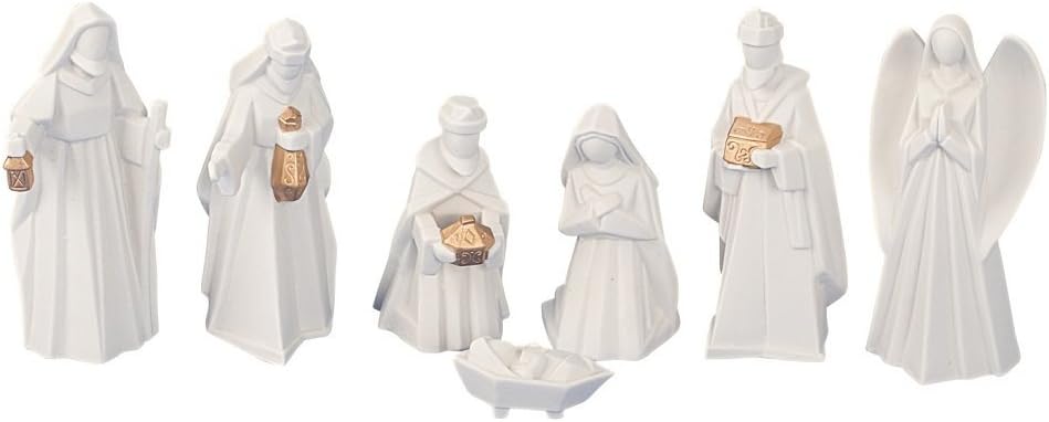 7-teiliges Krippenfiguren Set
