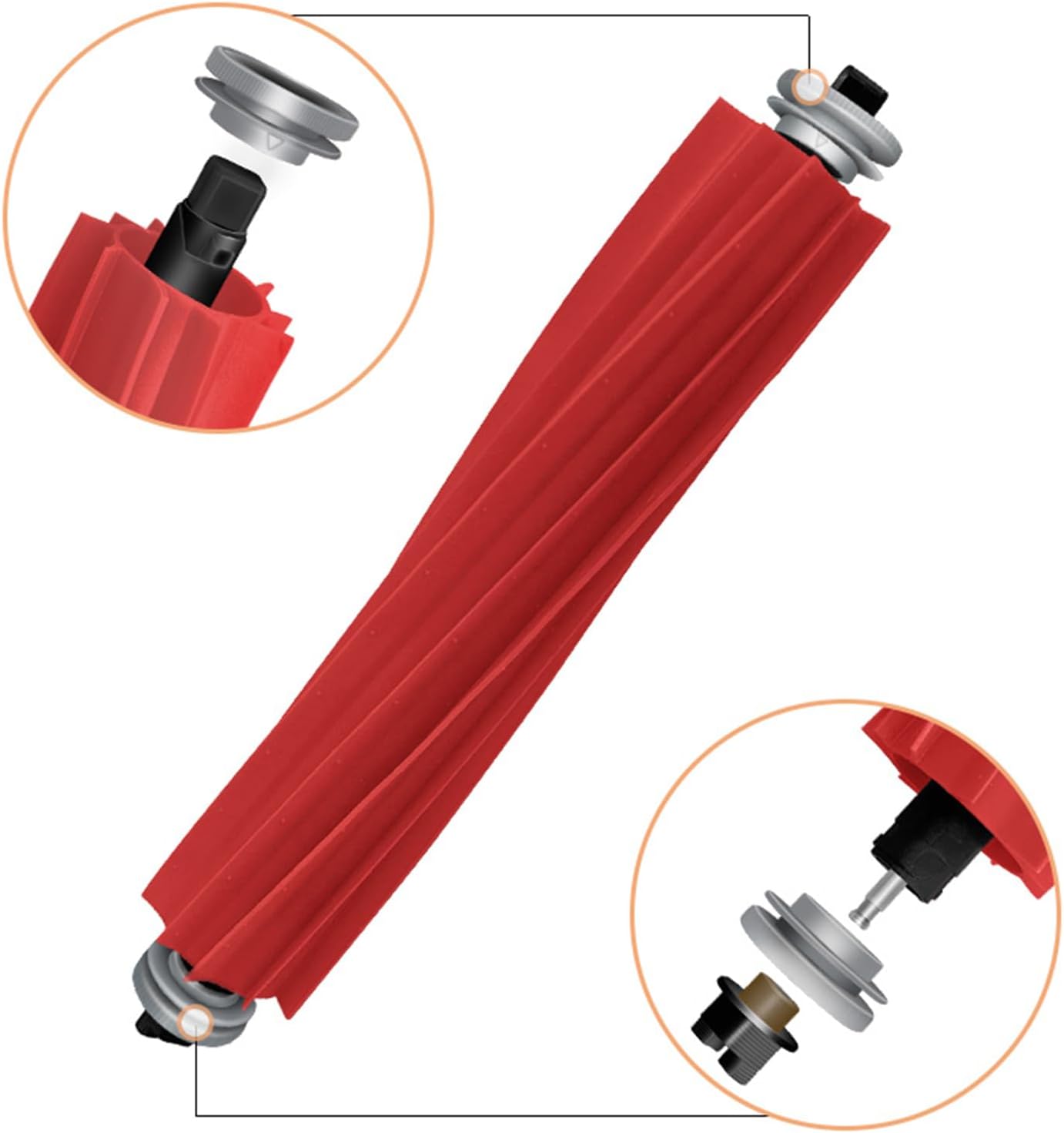 Ersatzteile-Set für Roborock Q Revo/P10, 13 Teiliges Ersatz Zubehörset