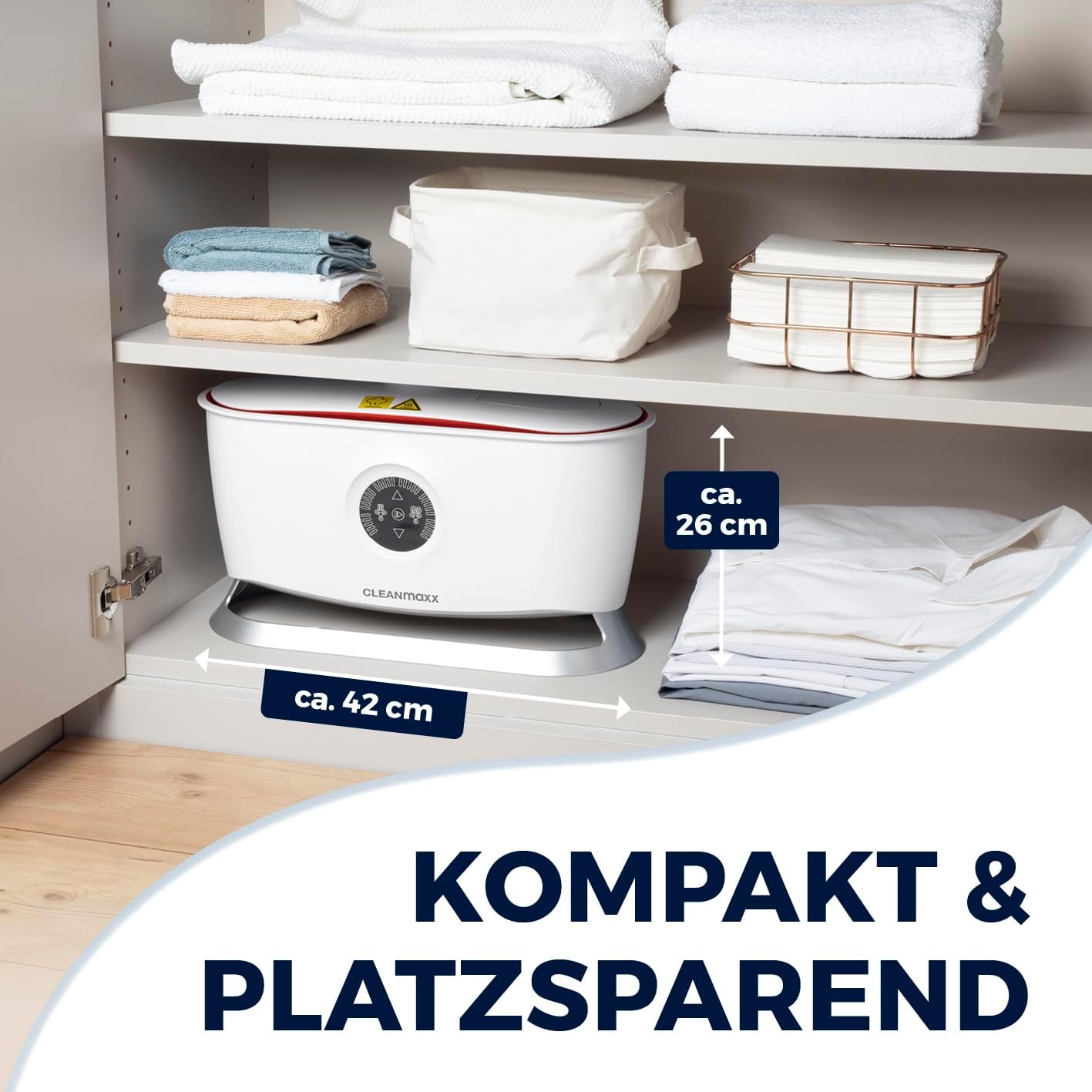 Automatischer Hemden- und Blusenbügler mit Dampffunktion, Hemdenbügler Weiss