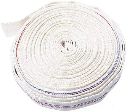 Flachschlauch, 20 m x 25 mm Weiss