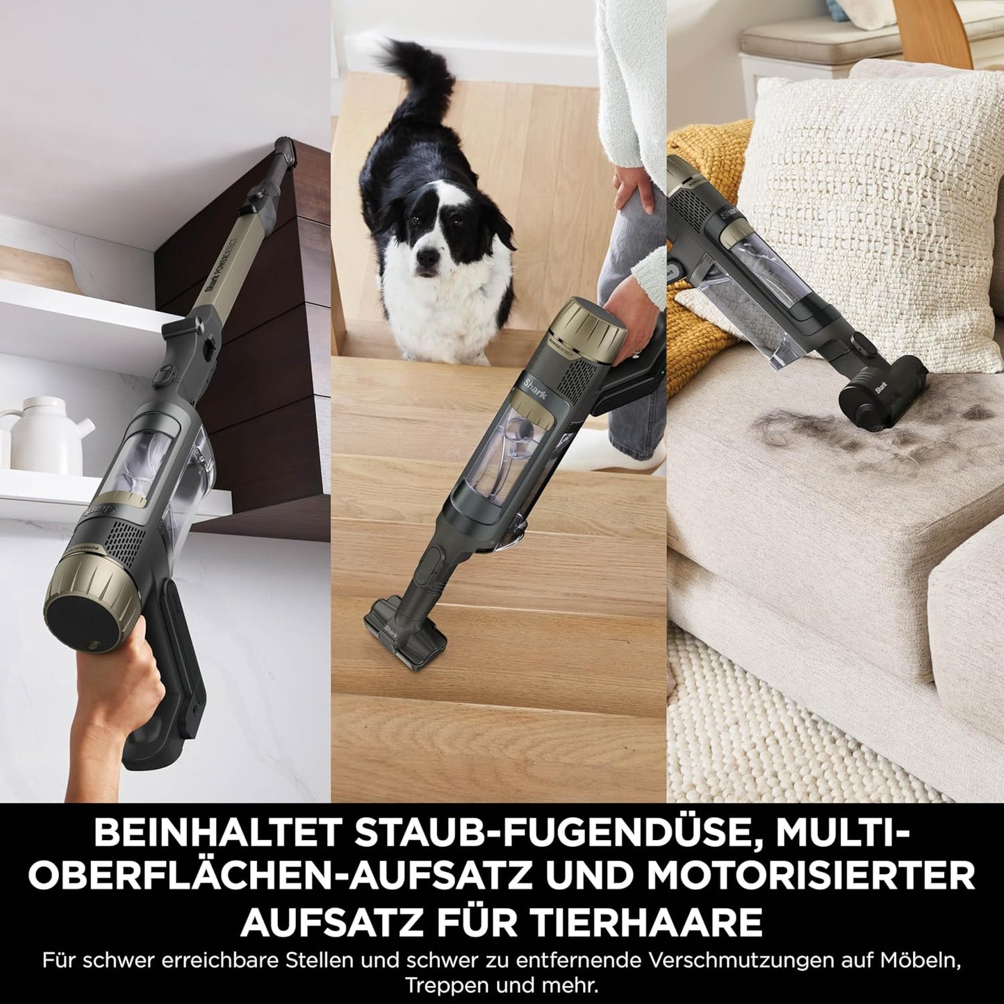 Kabelloser Akkustaubsauger PowerDetect Clean & Empty, PowerDetect Clean & Empty - Enhanced