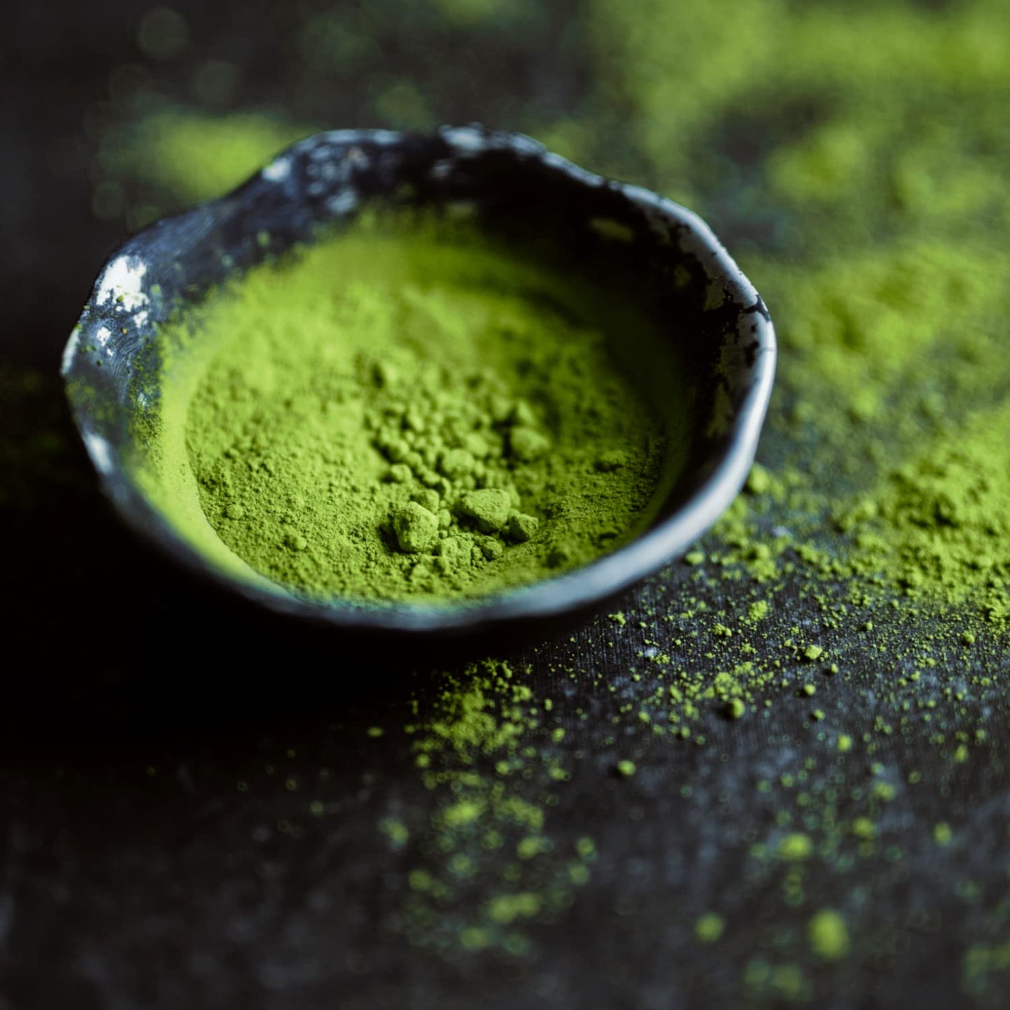 Matcha-Set (5-teilig, BIO-Qualität), 5-teiliges Traditional Matcha Set grüner Schale