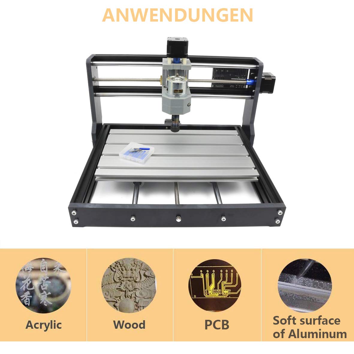 CNC Fräs- und Graviermaschine 3018-Pro, 3 Achsen, 3018PRO