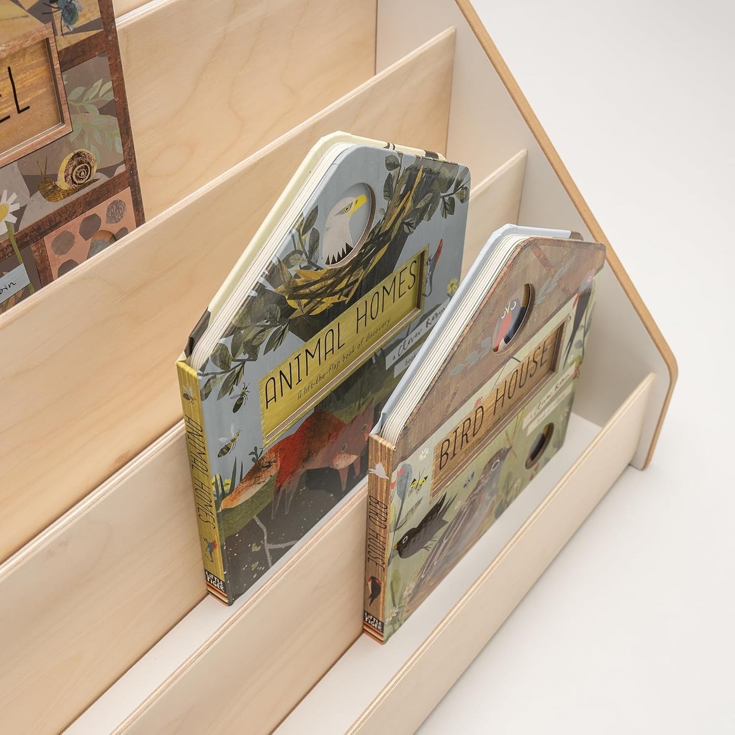 Kinderbücherregal, Weiß