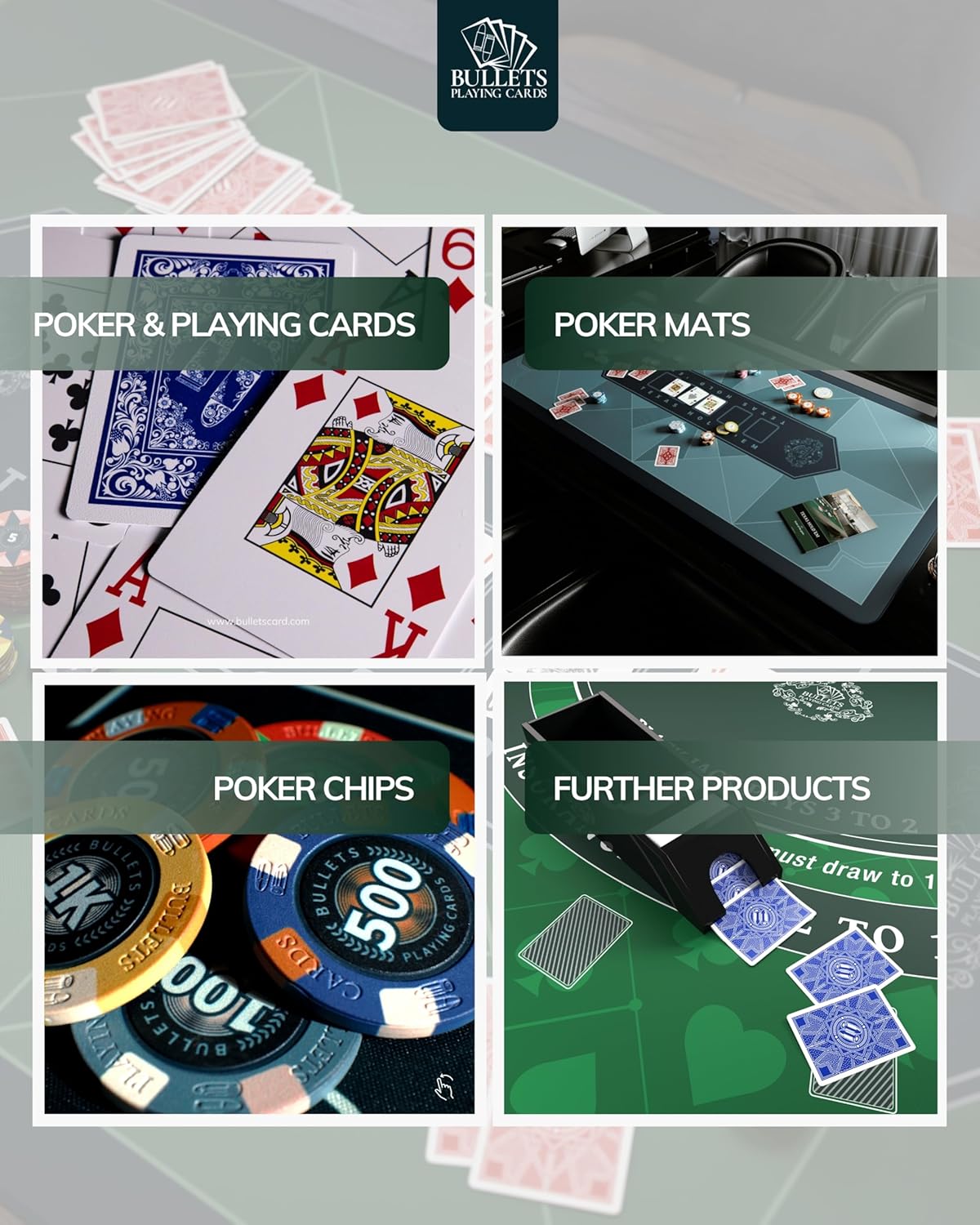 Pokerkoffer Salvatore mit 500 Pokerchips & Zubehör, 500 Pokerchips