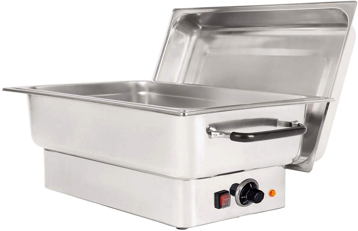 Elektrischer Chafing Dish mit GN-Behälter (100 mm), chafing Edelstahl