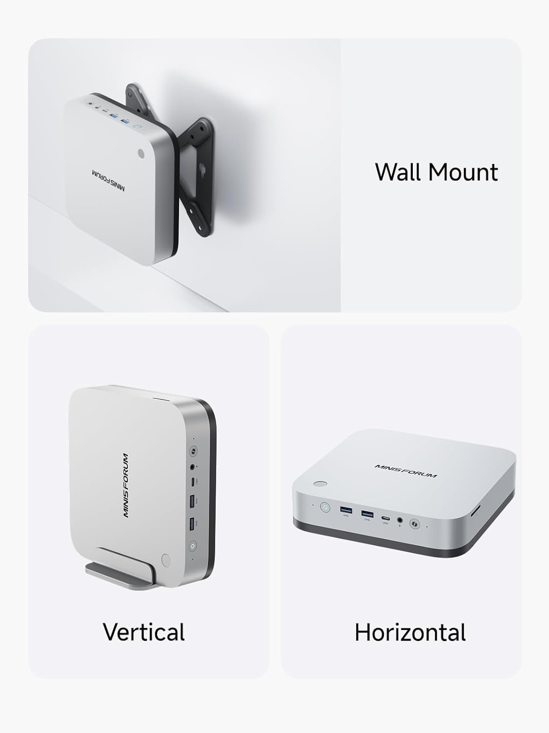X1 Pro Mini PC mit Ryzen 9 HX 370 Prozessor, X1 Pro 64+1TB