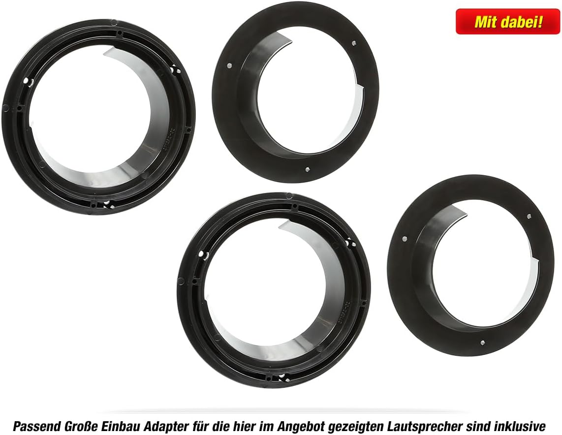 Auto Lautsprecher Komplett-Set 165 mm für Suzuki