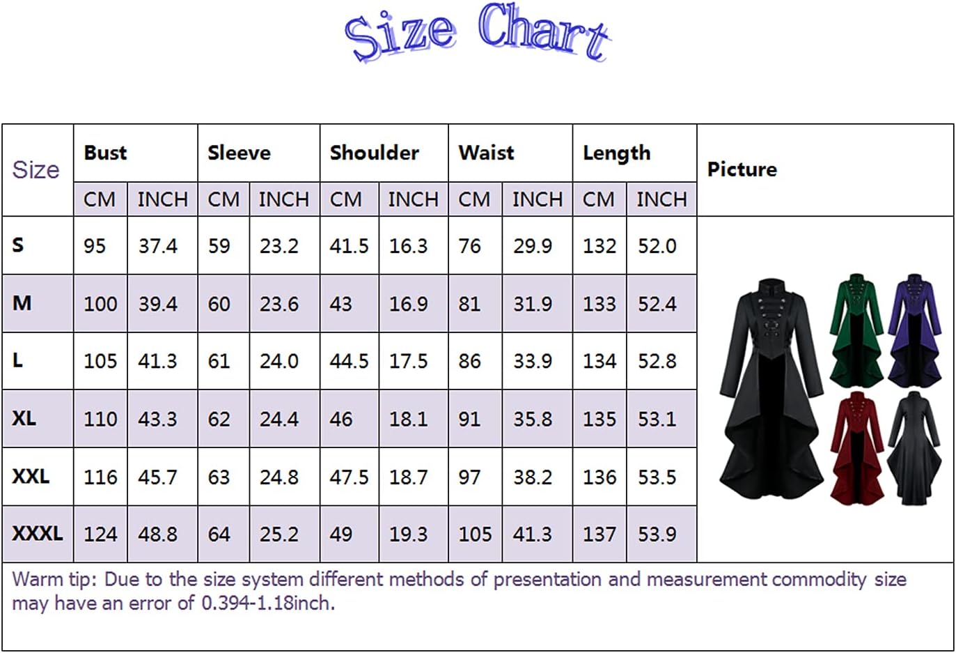 Steampunk Vintage Frackjacke für Damen, Grün XXL