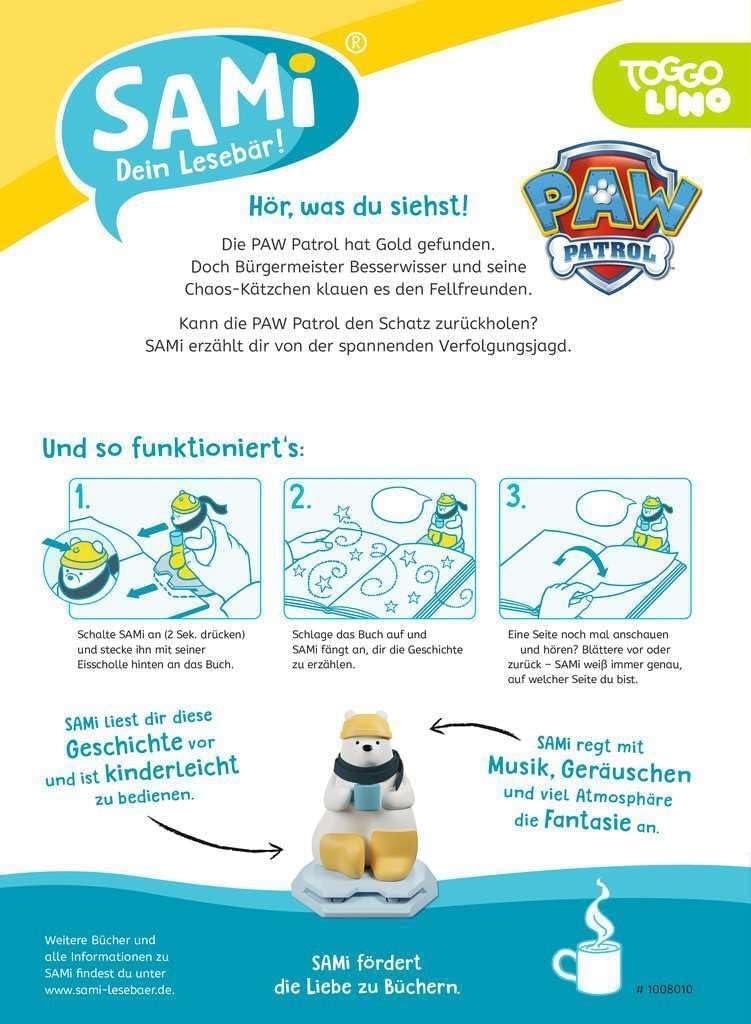 Sami - Dein Lesebär: Paw Patrol