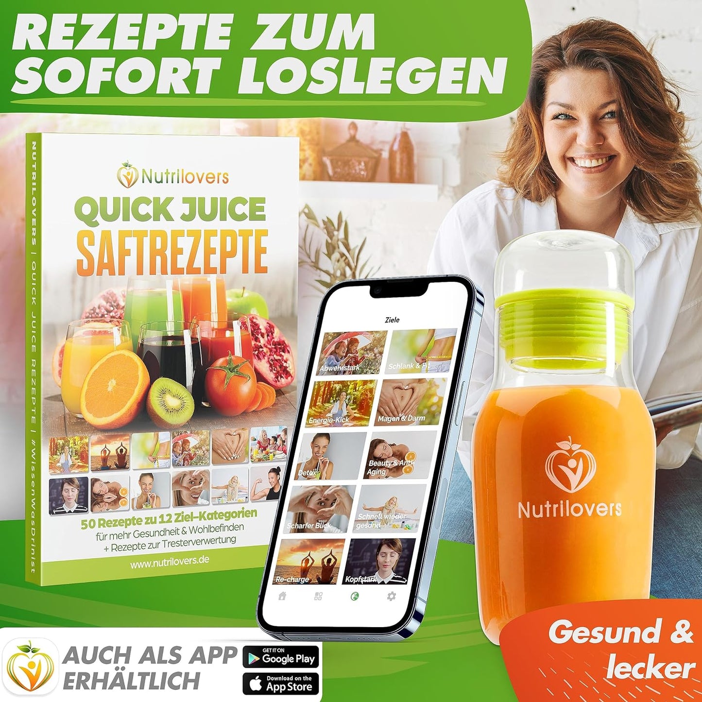 Quick-Juicer, Edelstahl XXL-Einfüllöffnung
