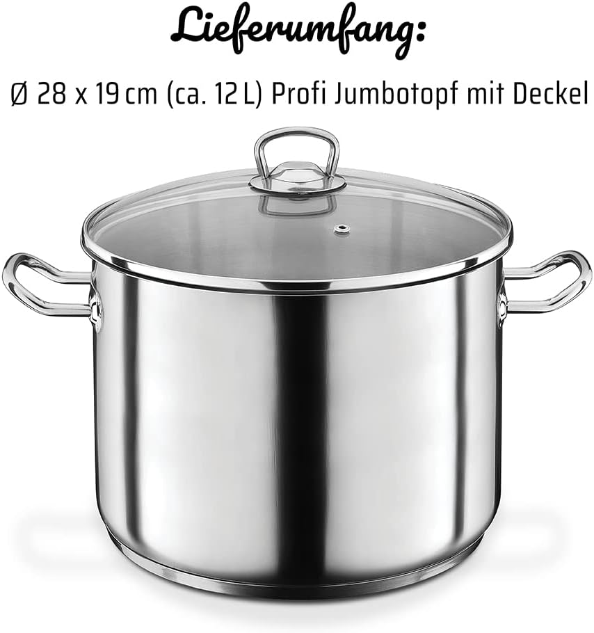 Jumbotopf mit Deckel, backofengeeignet