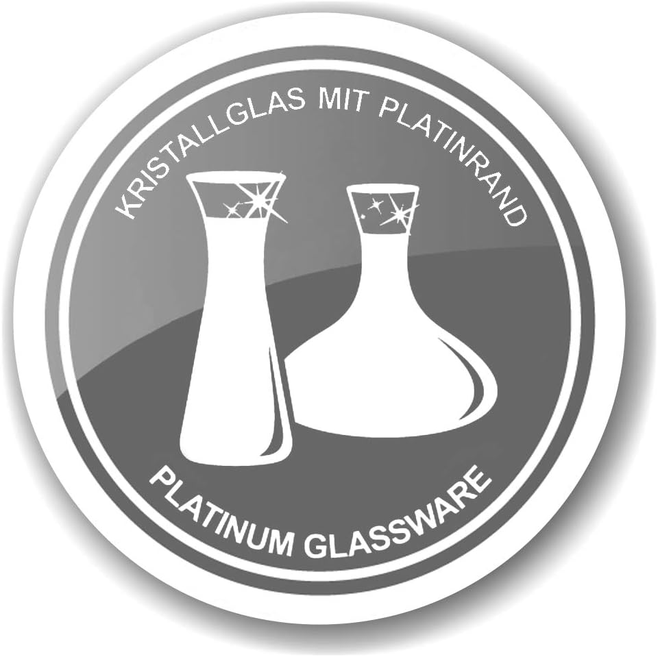 Krug Olivia mit Platinrand, 1,0 Liter