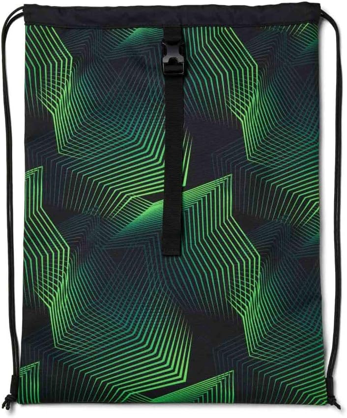 Schulrucksack Set mit Schlamperbox & Sportbeutel, Seismic Green