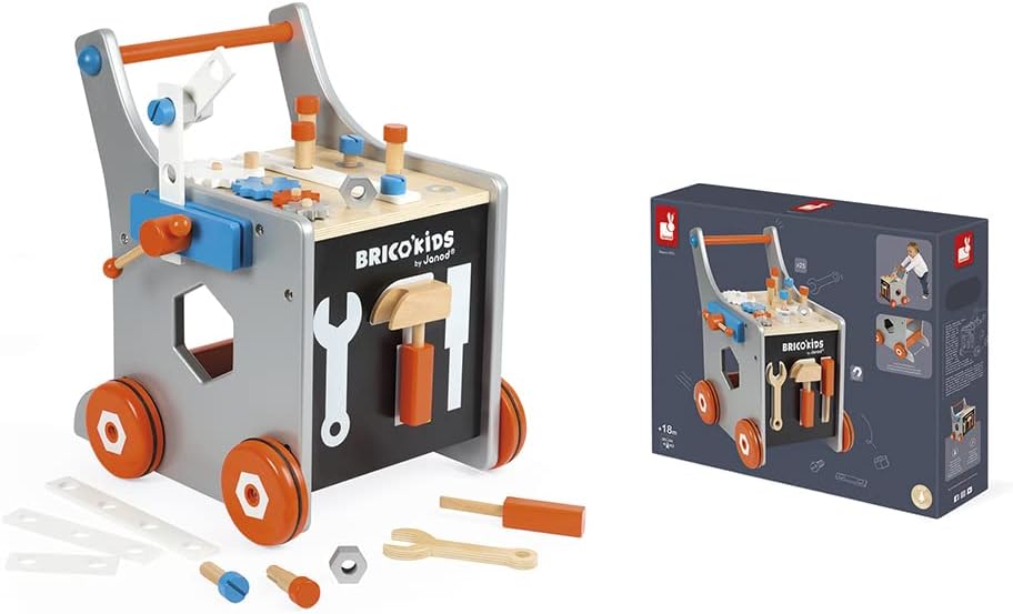 Brico'Kids Werkzeugwagen für Kinder