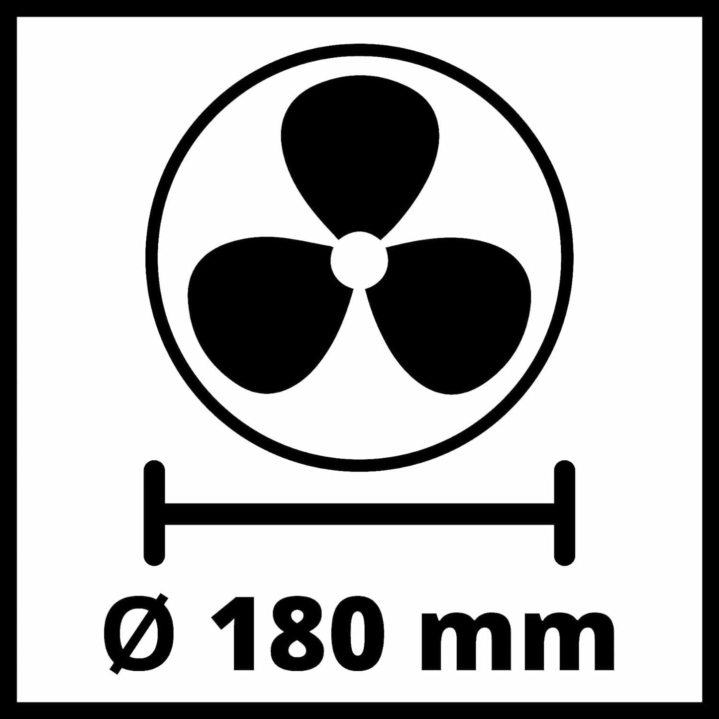 GE-CF 18/2200 Li Akku-Ventilator, ohne Akku und Ladegerät