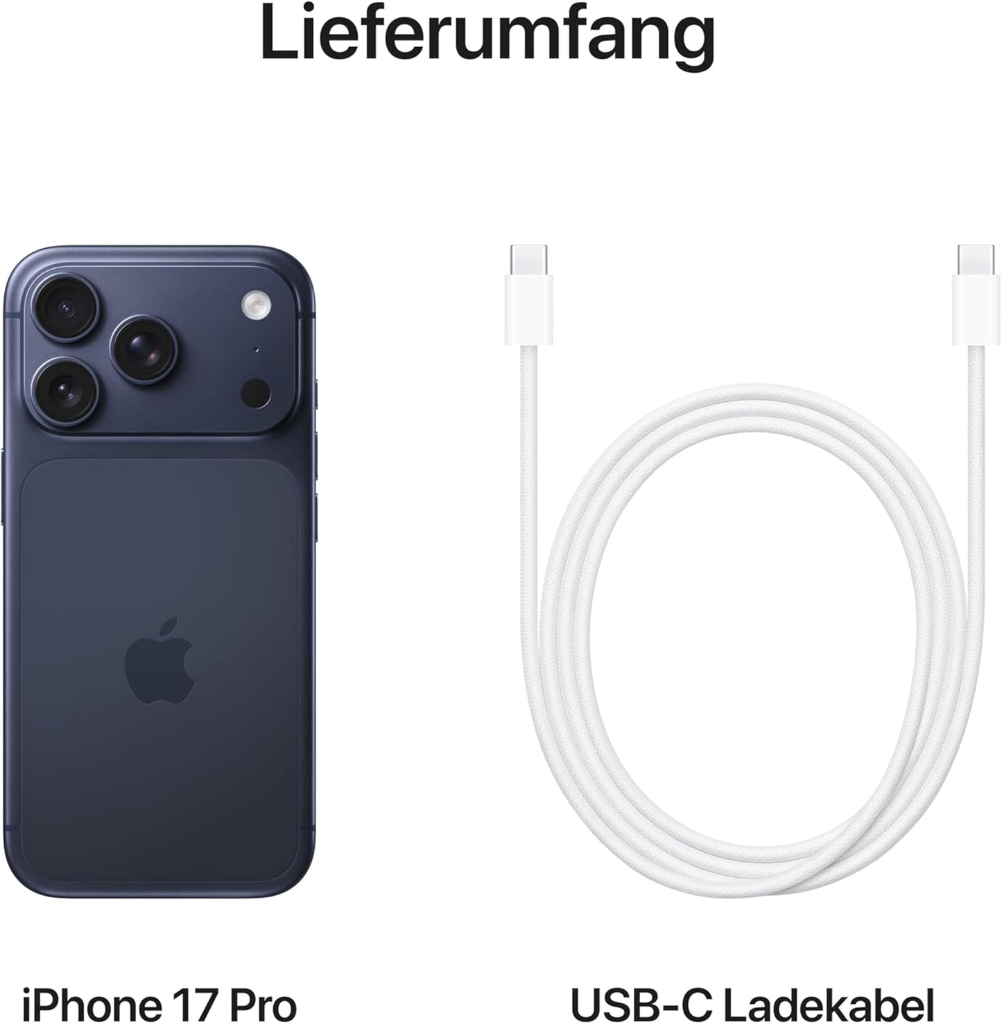 iPhone 17 Pro, Tiefblau 512 GB