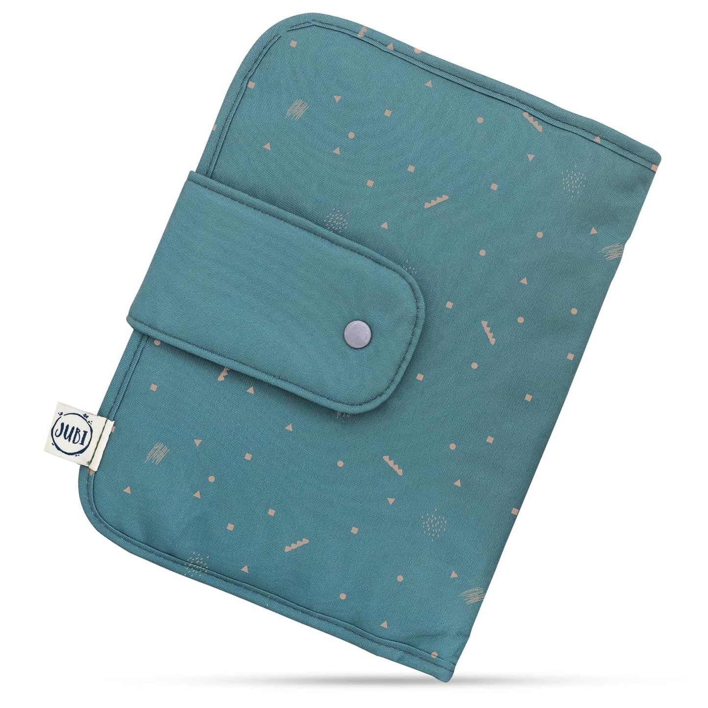 Windeltasche mit Wickelunterlage für unterwegs, Grün-blau S