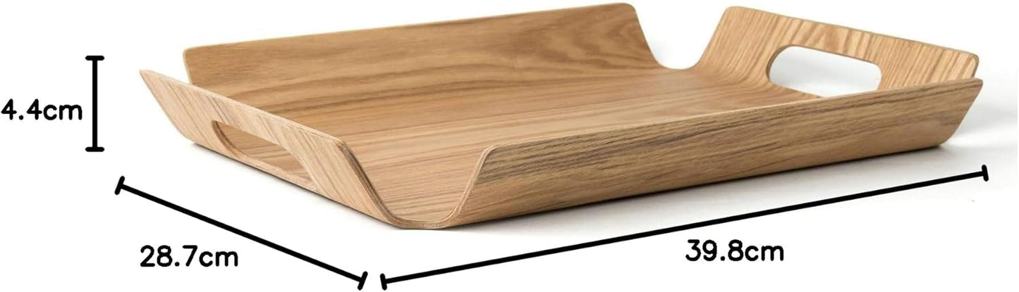 Serviertablett Madera, 39.8 x 28.7 x 4.4 cm