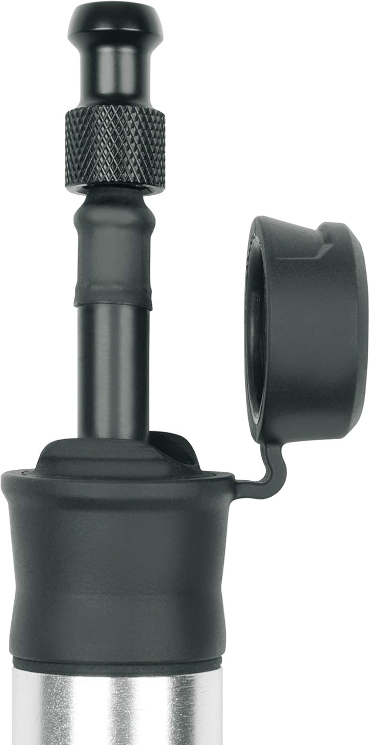 Minipumpe Airflex Explorer, EXPLORER Luftpumpe - Mountainbike Schwarz