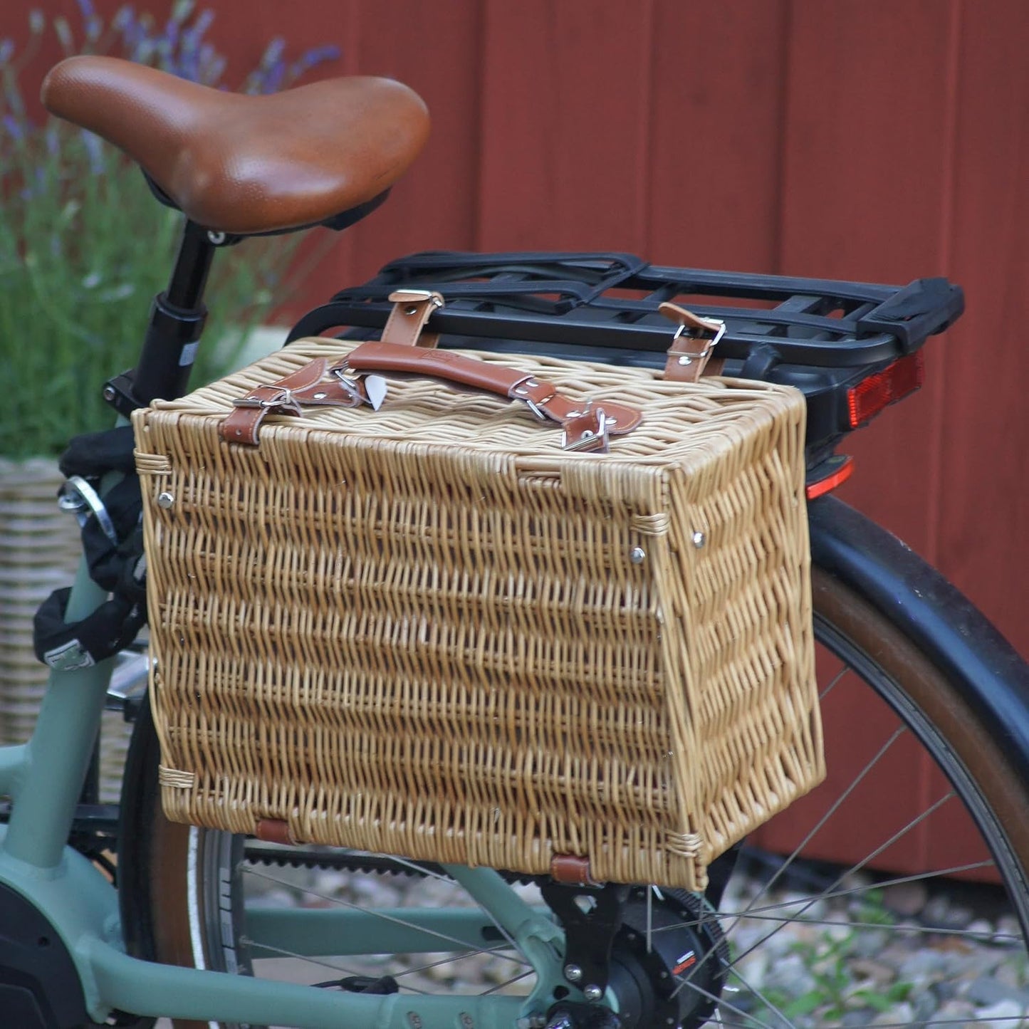 Fahrrad-Picknickkorb-Set für 2 Personen