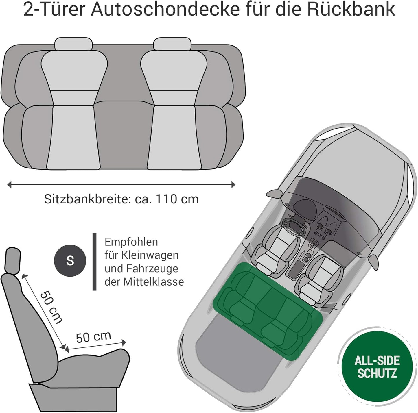 Cabrio Autoschondecke, S Braun