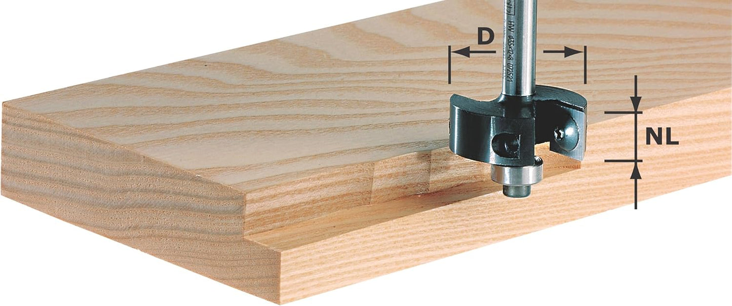 Falzfräser-Wendeplatten HW S8 D38/12