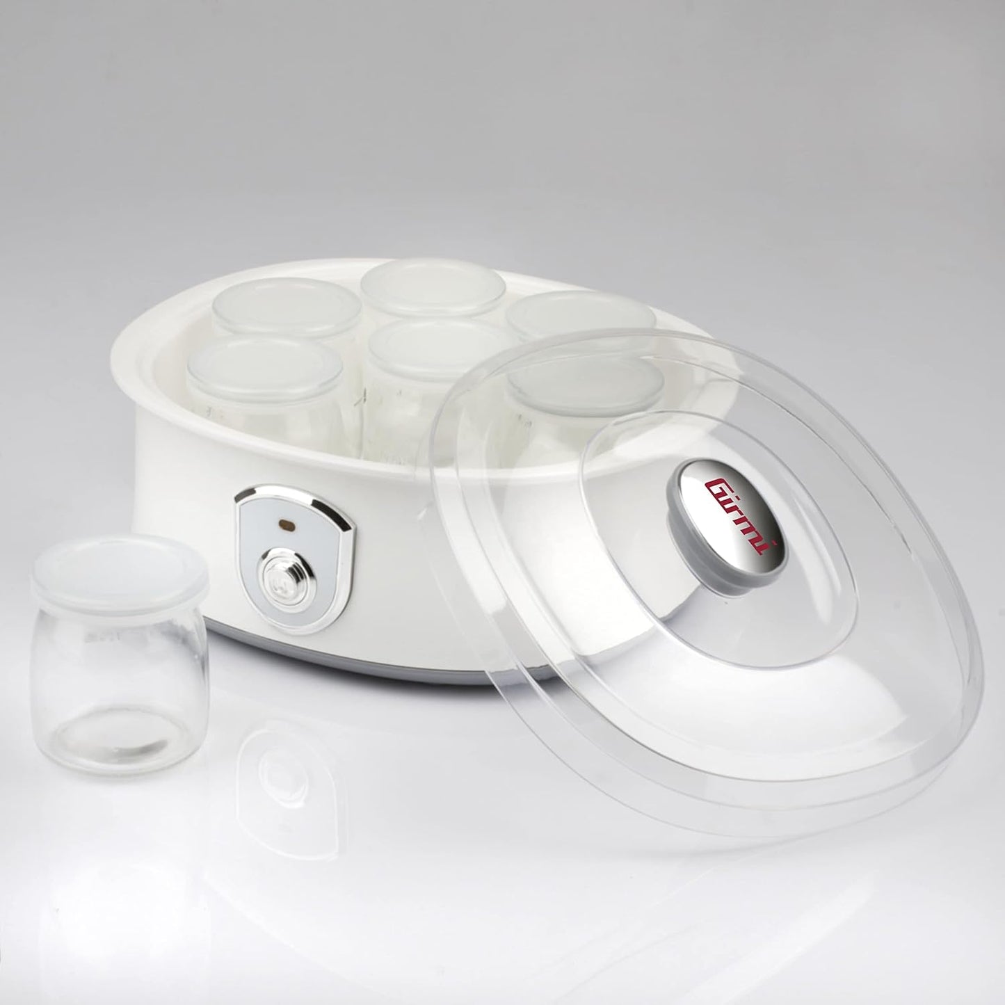 Joghurtbereiter YG03 mit 7 Glasbehältern, Weiss
