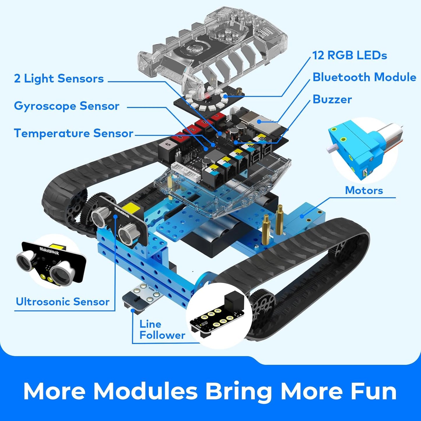 Programmierbarer Roboter-Bausatz mBot Ranger