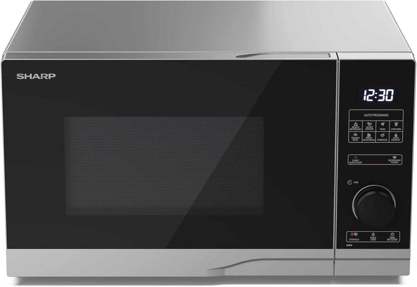 Mikrowelle PS254AES mit 10 Leistungsstufen, 900W
