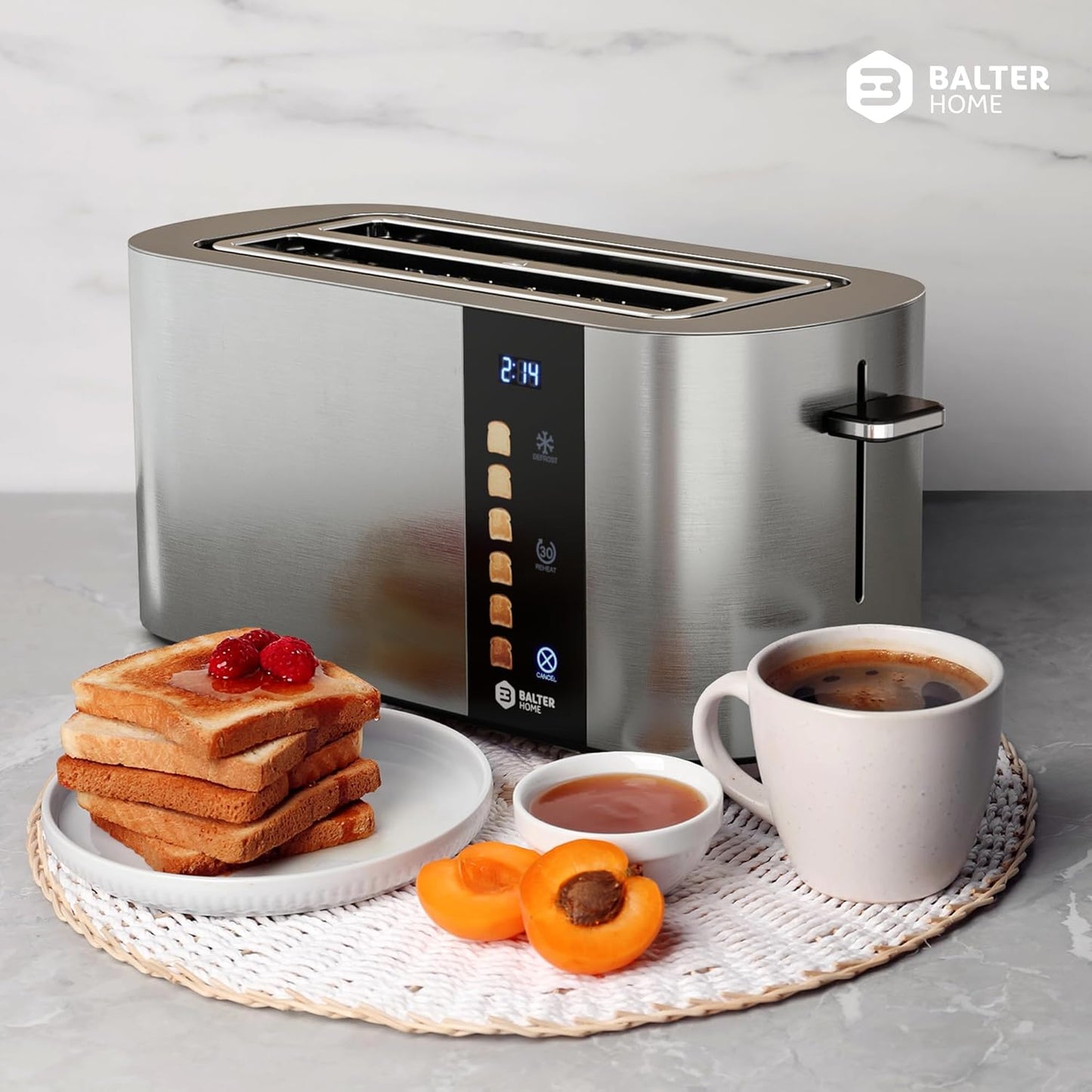 Langschlitztoaster, Ts-34-silber