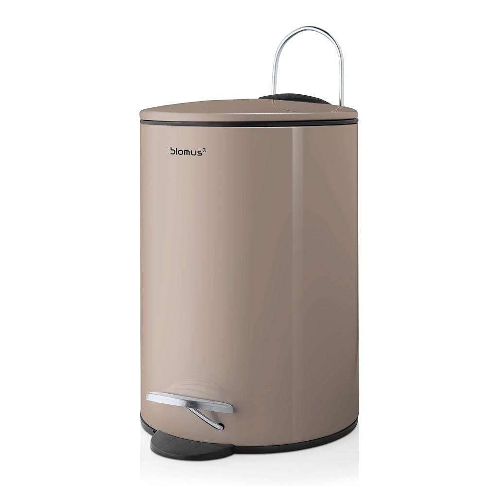 Treteimer mit Smart-Close-System (3L), Taupe