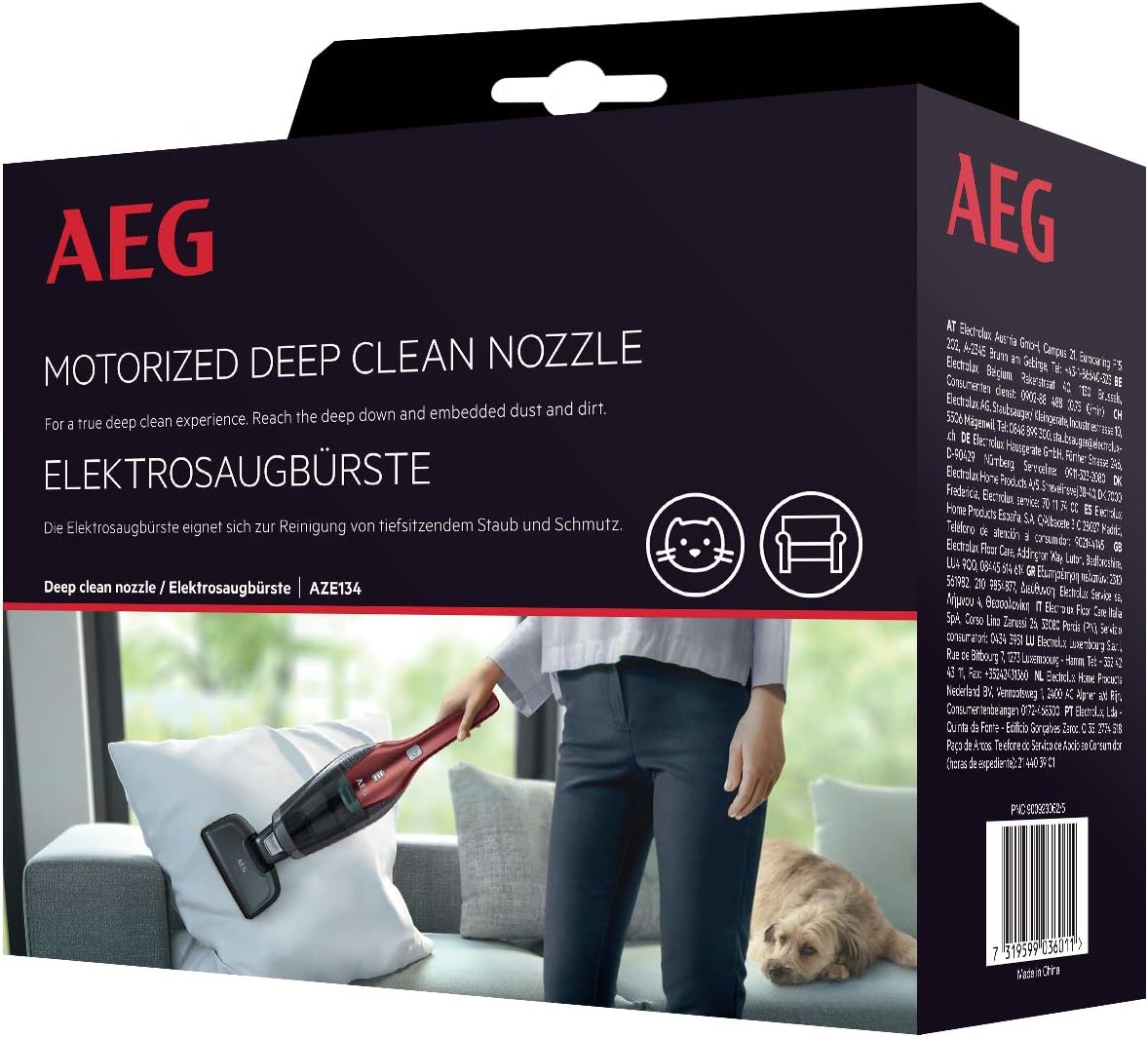 AZE134 Elektrosaugbürste