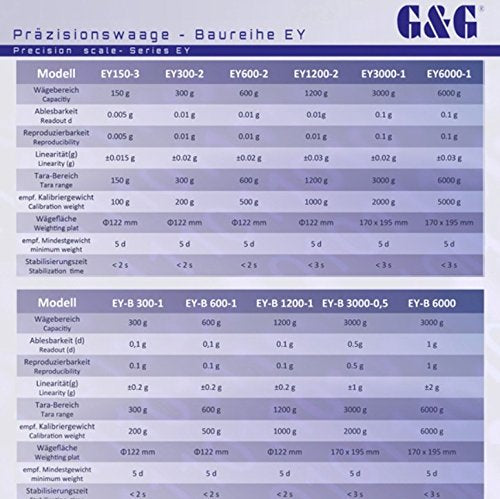 Präzisionswaage E3000Y-0.5