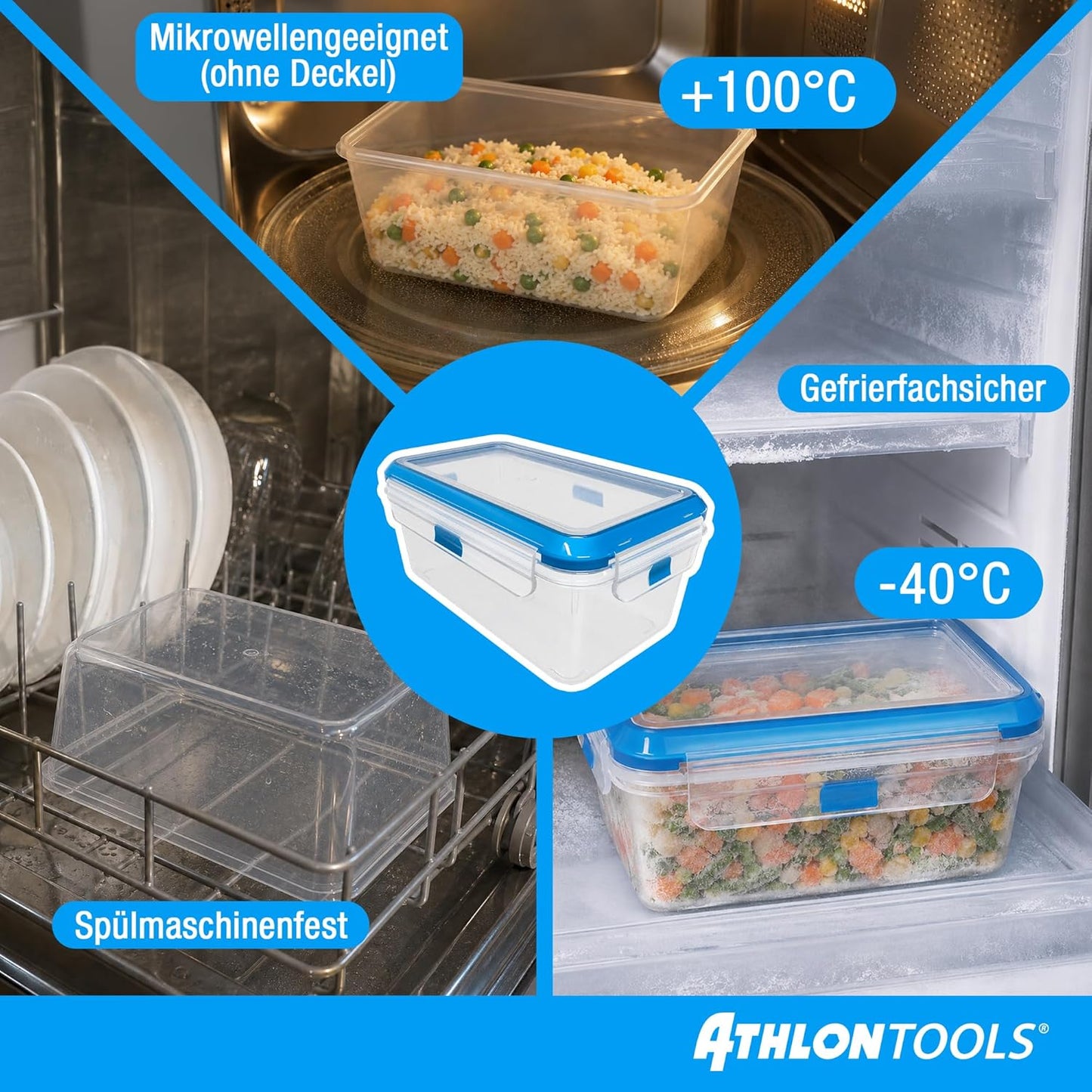 Frischhaltedosen-Set, 5 L | 2er Set