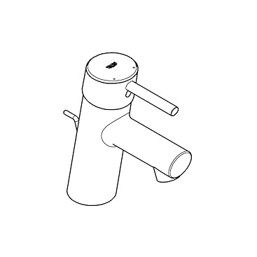 Concetto - Einhand-Waschtischbatterie, S zugstange