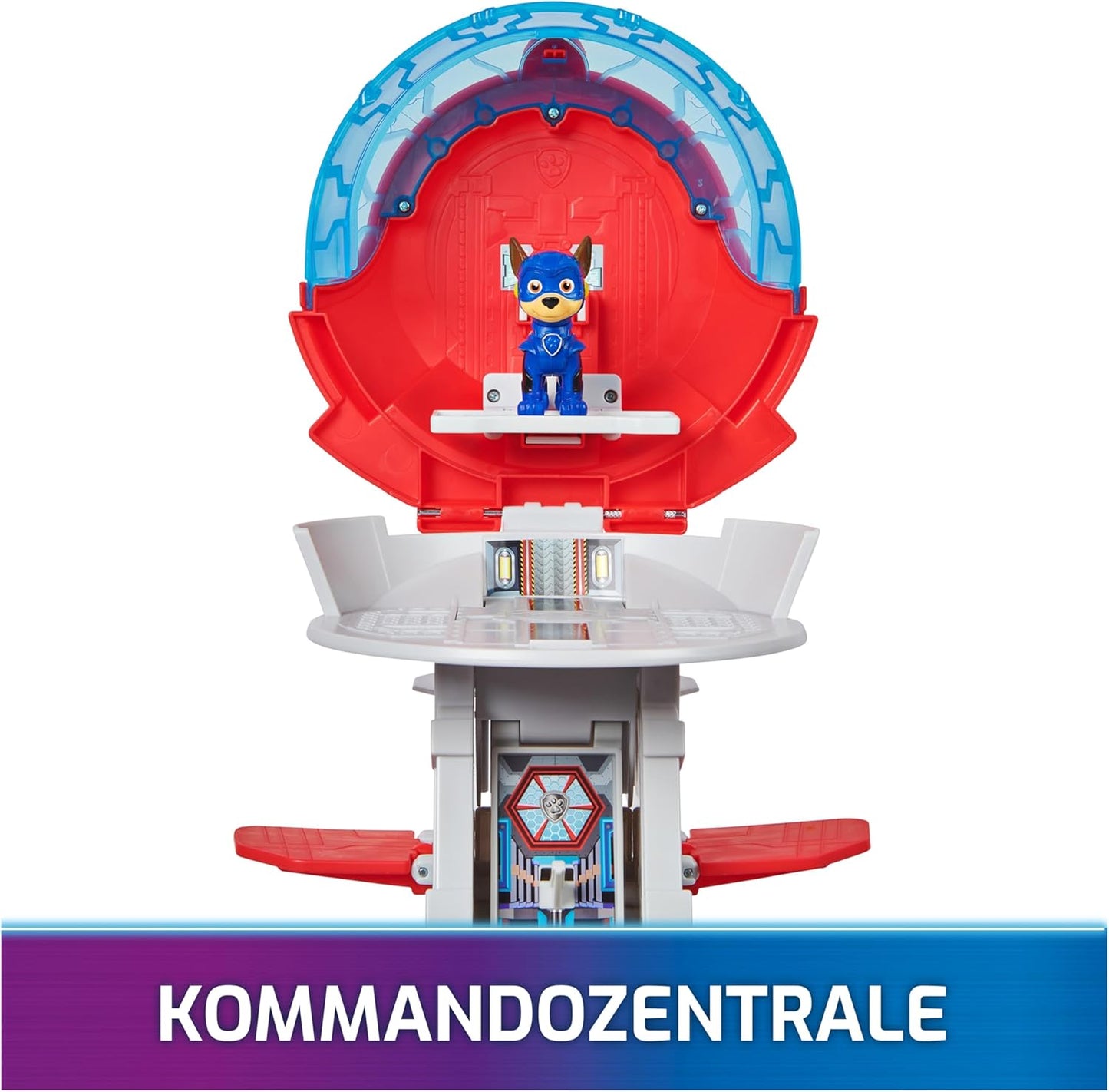 Mighty Kinofilm Hauptquartier Spielset mit Fahrzeug