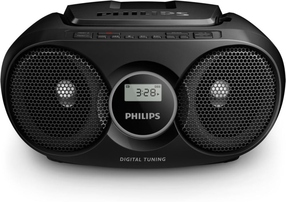 AZ215B/12 CD-Soundmachine, Black