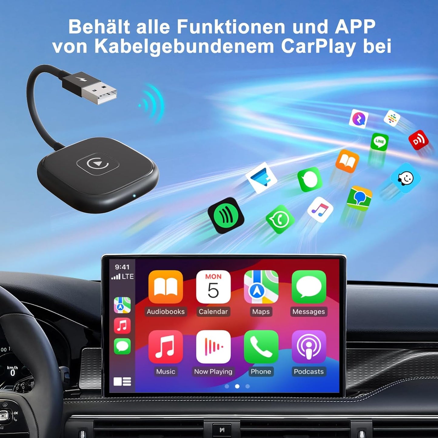 iPhone Wireless CarPlay Adapter