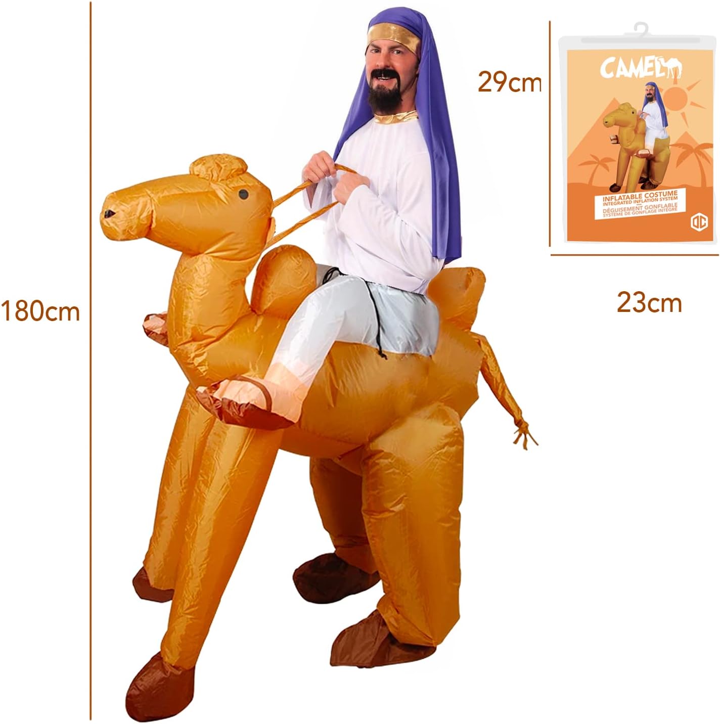 Aufblasbares Kamelkostüm für Erwachsene, Camel