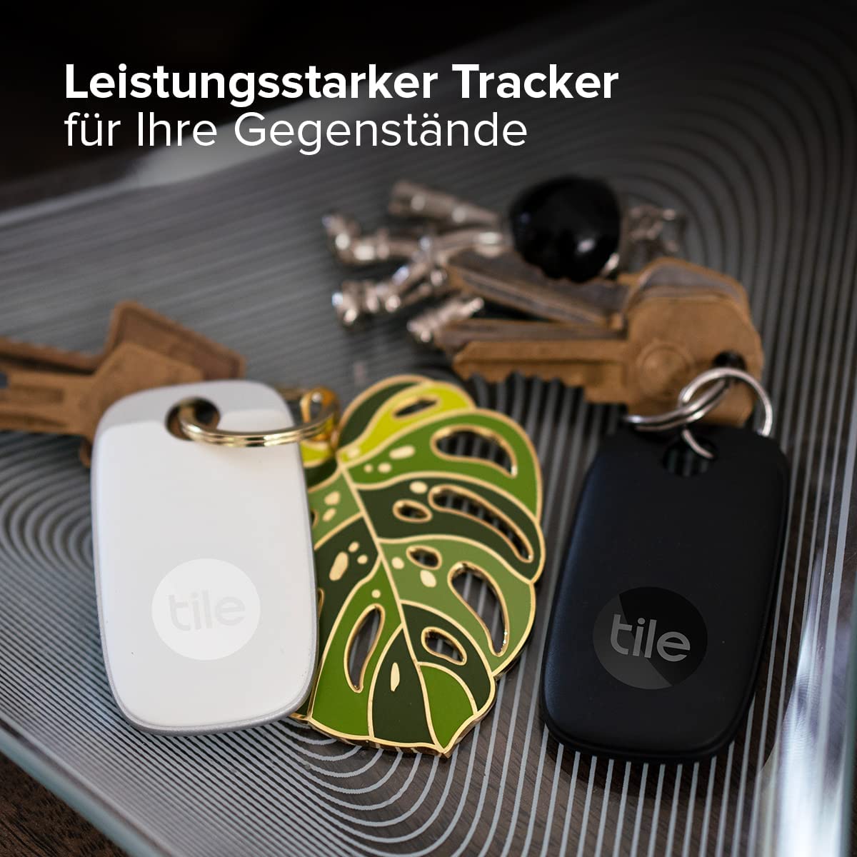 Schlüsselfinder 2er-Pack, Pro Schwarz & Weiss / 2er-Pack