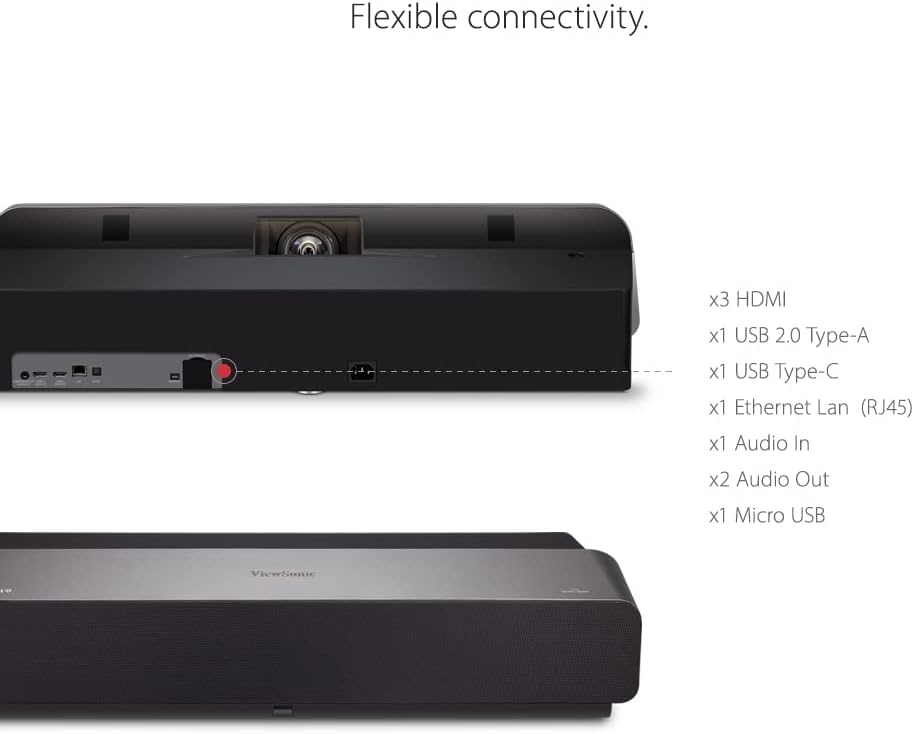 X1000, 4k UHD LED Ultrakurzdistanzbeamer