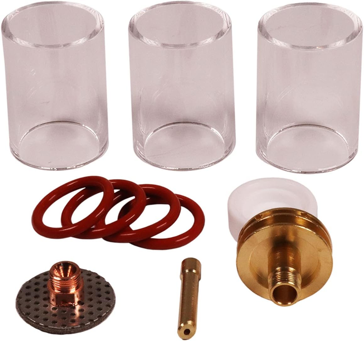 Glas-Gaslinsenset BIG 1,6 mm für WIG-Brenner (11-tlg.), Glas-Gaslinse (BIG 1,6 mm)