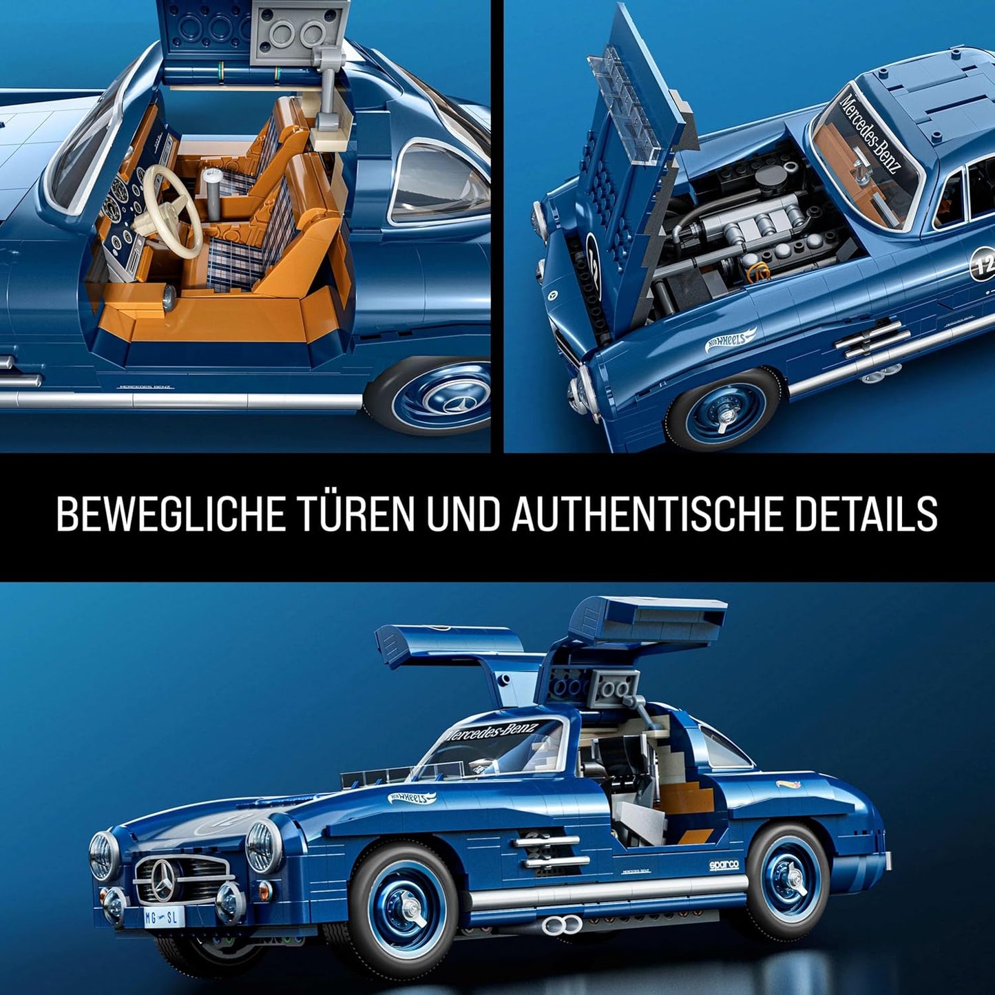 Hot Wheels Bauset: Mercedes-Benz 300 SL