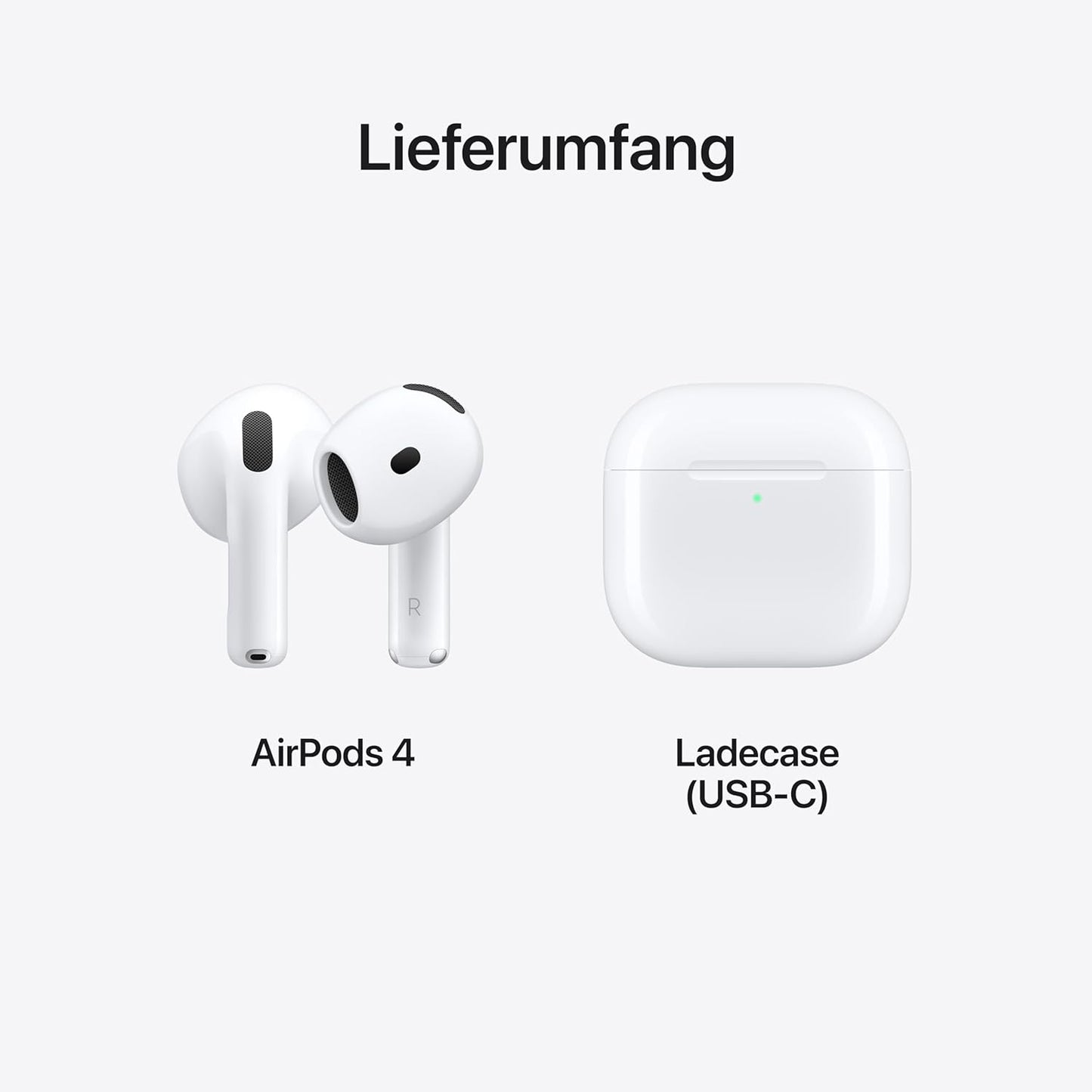 AirPods 4, Ohne aktive Geräuschunterdrückung