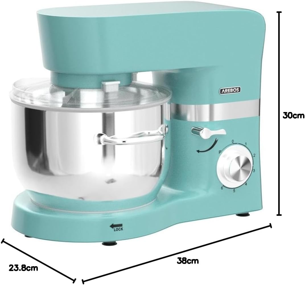 Multifunktionale Küchenmaschine, Türkis