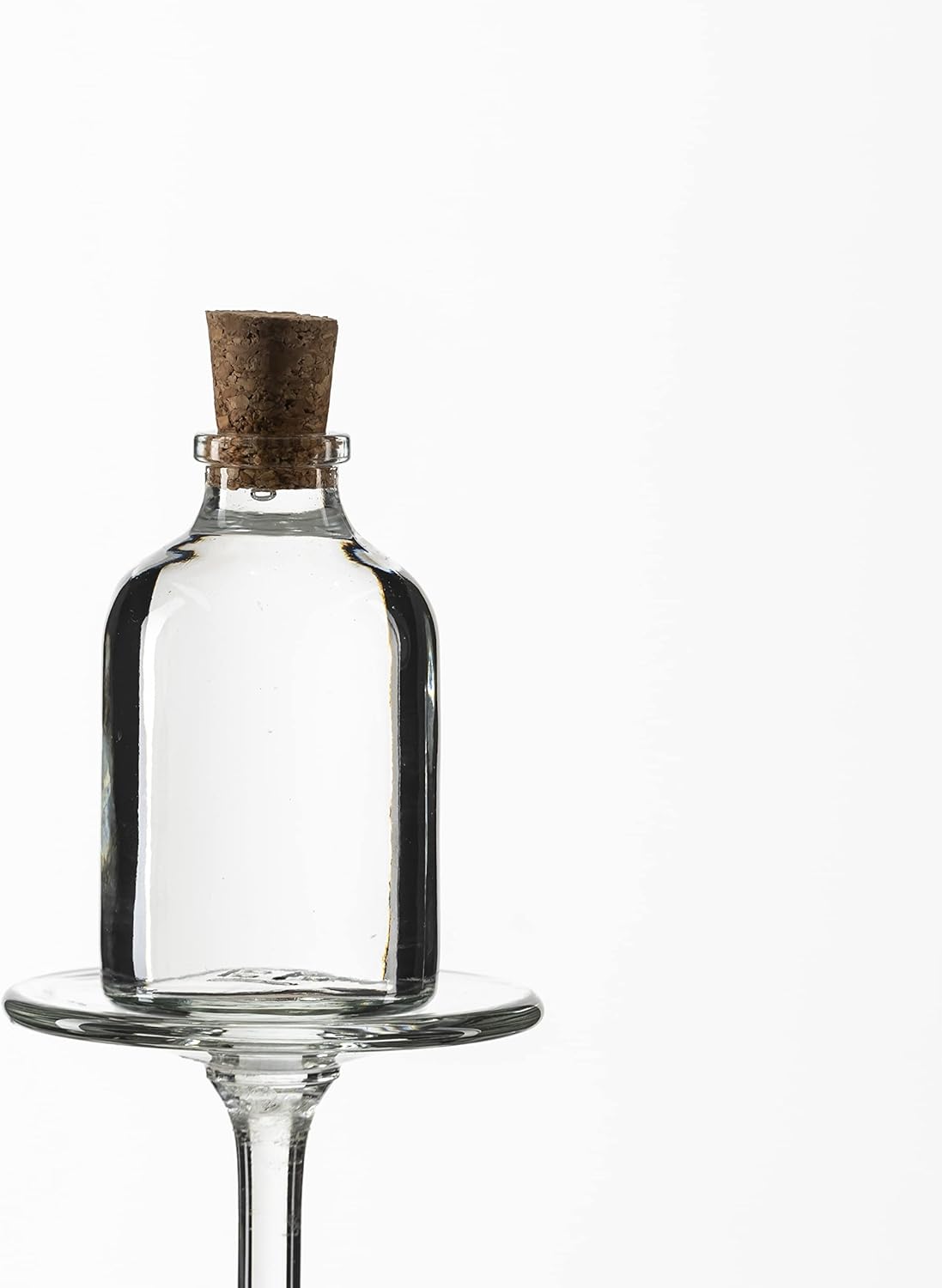 36 Mini Glasflaschen mit Korken, 50 ml 36 St