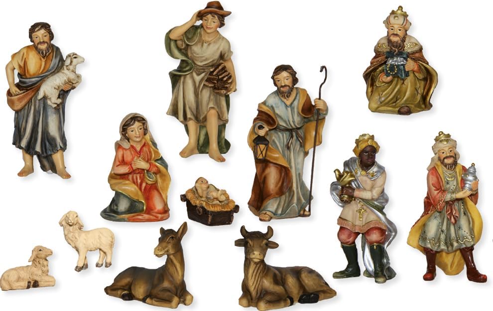 12-teiliges Krippenfiguren-Set